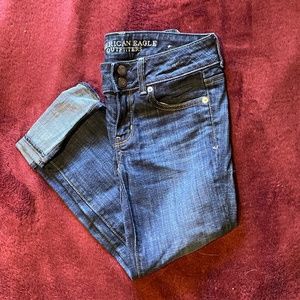 American Eagle Stretch Crop/Capris Size 0